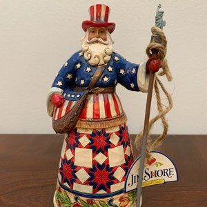 Jim Shore: "Perfectly Festive in All Fifty States," American Santa